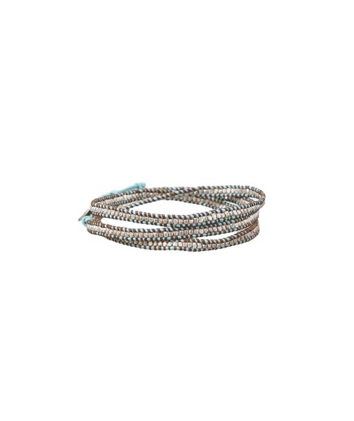 PRO - PHILIPPINES Bracelet 3 tours, Argent basket pas cher