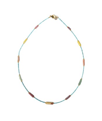 PRO - SHINE Collier verre antique Turquoises de technologie