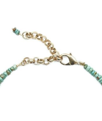 ARIZONA Collier Turquoise tie&dye finition cordon ou chaîne Par le système avancé 