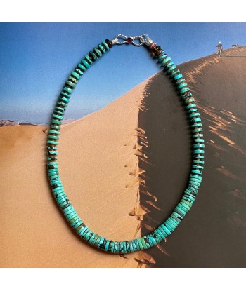 NATIVE Collier Turquoise d'Arizona la chaussure