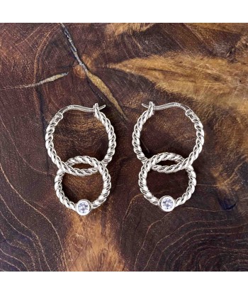 Boucles d'oreilles Éclat d'Argent Les magasins à Paris