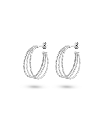 Boucles d'oreilles Éclat d'Argent pas cher 