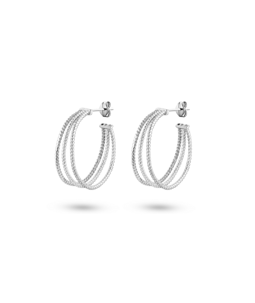 Boucles d'oreilles Éclat d'Argent pas cher 