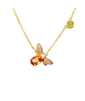 Collier Citrine "Mandy" en Argent 925 votre restaurant rapide dans 