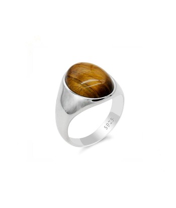 Bague Oeil De Tigre "Elestria" en Argent 925 en stock