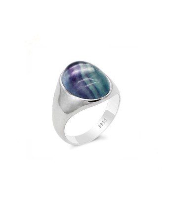 Bague Pierre Fluorite "Thalassa" Argent 925 Les magasins à Paris