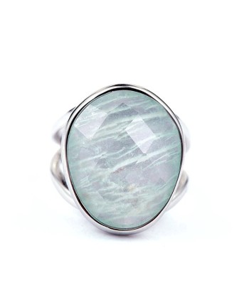 Bague Amazonite "Theophania" en Argent 925 paiement sécurisé