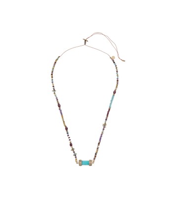 DEVA Collier Perlé Amazonite français