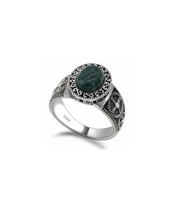 Bague Jade Vert "Elia" en Argent 925 online