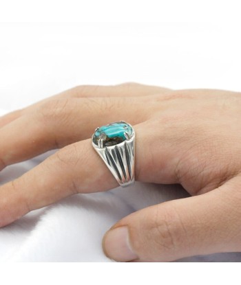 Bague Féminine Turquoise "Ilyndra" en Argent de votre