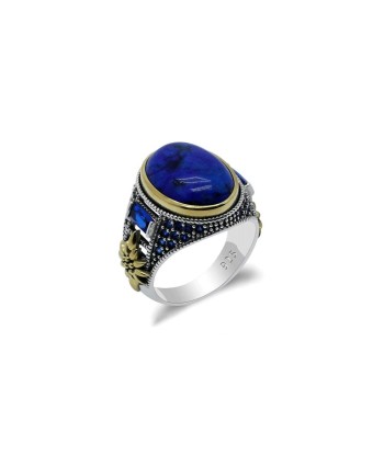 Chevalière Lapis Lazuli "Caelum" en Argent 925 ouvre sa boutique