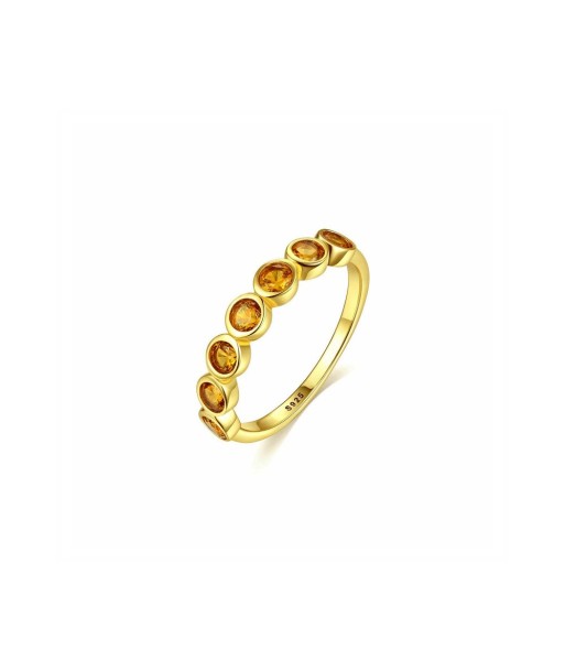 Bague Citrine Céleste "Élodie" en Argent 925 l'achat 