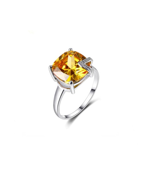 Bague Pierre Citrine "Eva" en Argent 925 sélection de produits