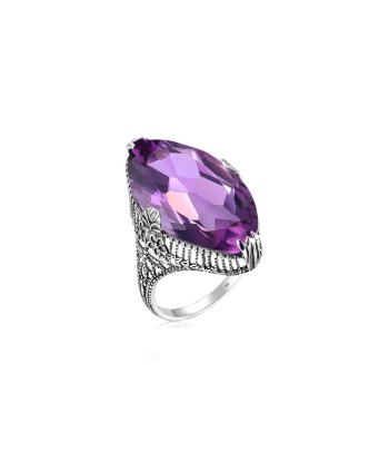 Bague Pierre Améthyste "Mariposa" en Argent 925 Comparez plus de prix