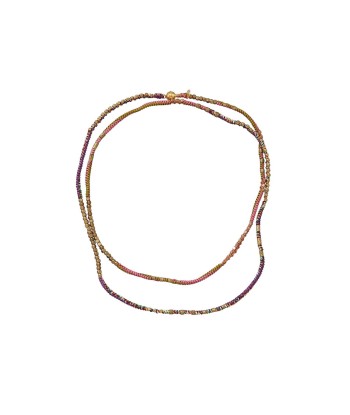 MANILLA Bracelet multitours Rose - Violet - Moutarde vous aussi creer 