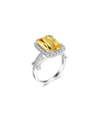 Bague Citrine Céleste "Léanne" en Argent 925 acheter en ligne