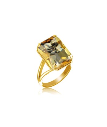 Bague Citrine "Olga" en Argent 925 livraison et retour toujours gratuits