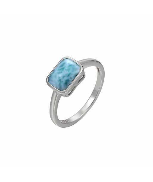 Bague Femme Larimar "Seraphina" Argent Sterling chez Cornerstreet bien 