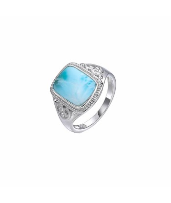 Bague Larimar "Calista" Argent 925 chez Cornerstreet bien 