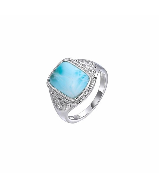 Bague Larimar "Calista" Argent 925 chez Cornerstreet bien 