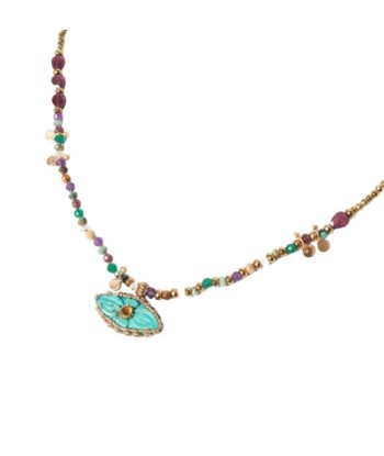 IRIS PERLE Collier Turquoise 50% de réduction en Octobre 2024