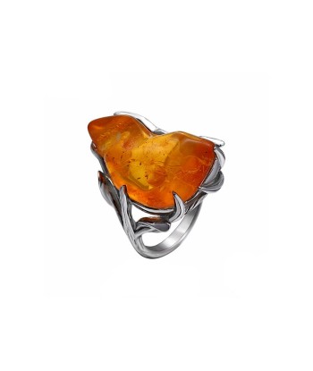 Bague Ambre "Annamaria" en Argent 925 solde