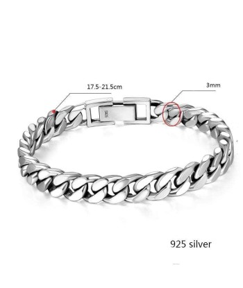 Bracelet Homme Luxe Argent offre 