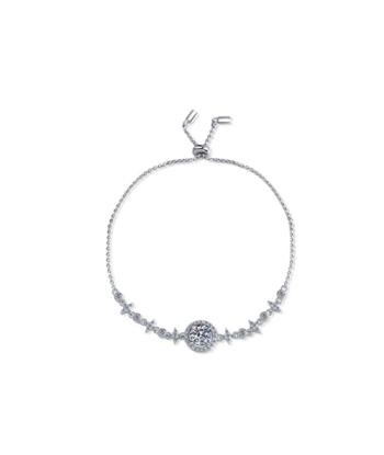 Bracelet femme argent fin diamant livraison et retour toujours gratuits