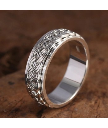 Bague homme en argent les muscles