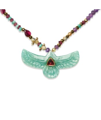 SHAMAN Collier Phoenix Sacré Amazonite JUSQU'A -70%! 