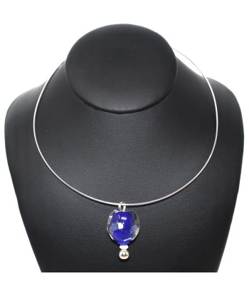 Médusa Blue Pendentif Murano de pas cher