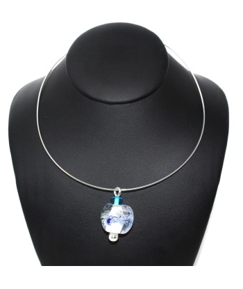 Médusa Blanca Pendentif Murano 2023