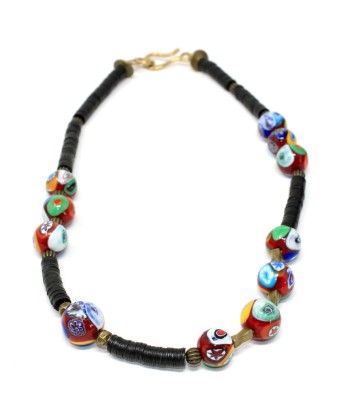 Heishi Rome Antique Murano Collier solde