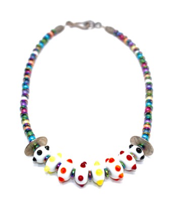 Color Murano Blanco Collier ou a consommer sur place