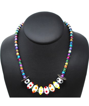 Color Murano Blanco Collier ou a consommer sur place