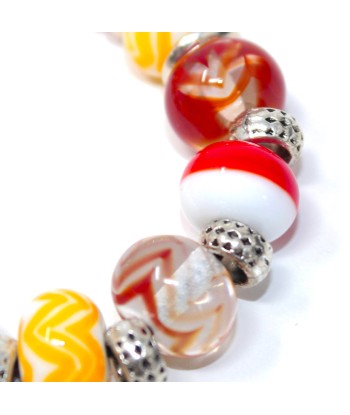 Chevrons de Soleil Bracelet Murano vente chaude votre 