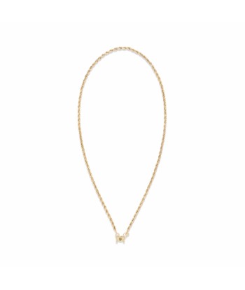 PRO - DIVA Collier Chaîne Torsadée XL Fermoir Péridot, Doré 24 cts Comment ça marche