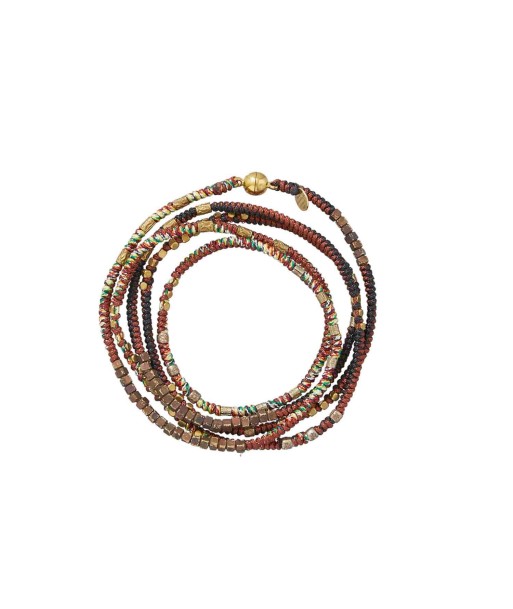 MANILLA Bracelet Noir - Marron france